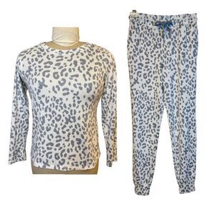 Jaclyn Intimates Women’s Pajamas Sz. S Pull On Top Drawstring Pants Soft